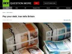伊朗喊話英國：趕緊還錢，別再找虛假借口拖延