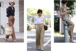 跟51歲的福岡佳子學基本款穿搭，奔五奔六女也能穿得時髦有質感