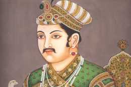 印度莫臥兒王朝最偉大的皇帝，14歲繼承皇位，18歲就完成印度統一
