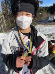 突破！武漢也有了冬季專案國際比賽冠軍小將黃銘薩拉熱窩摘金