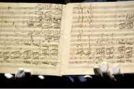 貝多芬,莫扎特,肖邦,巴赫 等九位音樂家的天價手稿譜，網友：有些根本看不懂！