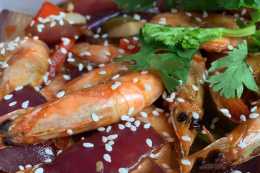 大蝦的獨特做法，不撈不炸操作簡單，鮮嫩健康營養美味
