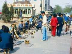 老照片：80年代的遼寧丹東，感受那時的城市生活