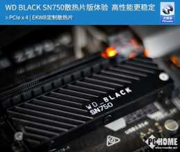 WD BLACK SN750散熱片版體驗 高效能更穩定