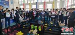 中國青少年機器人競賽甘肅競技：尖端技術比“智”器