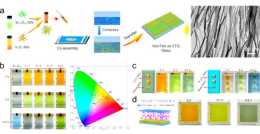 中國科大研製出新型多色顯示和柔性自供電電致變色器件
