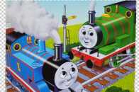 托馬斯和朋友們系列英文原版韻文繪本Blue Train, Green Train（附押韻詞和中文大意）