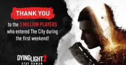 《消逝的光芒 2》發售首周玩家數量突破三百萬