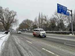 濟南迎來今冬初雪，網約車司機：從出車開始單子就沒停過