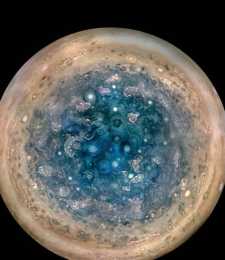 NASA公佈探測器拍攝的木星最新影象,發現大紅斑偏移了位置!